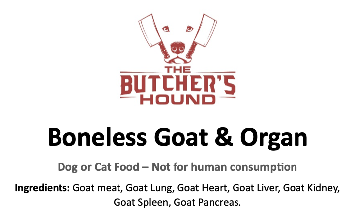 Boneless Ground Goat - 18lb Bundle