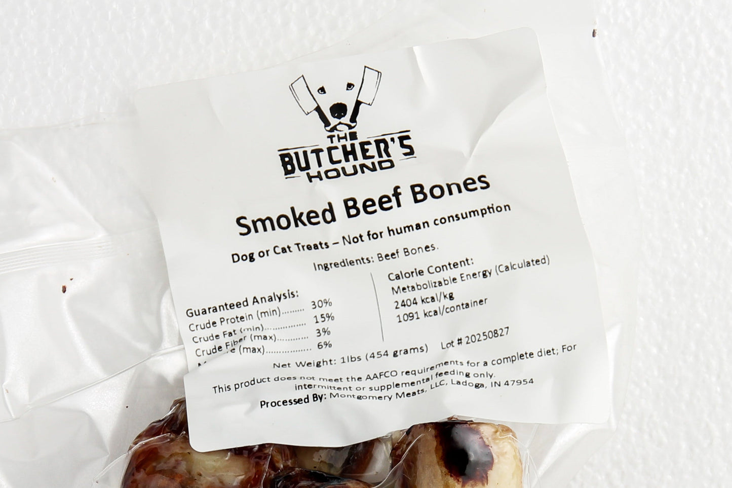 Smoked Beef Bones – 1lb Bag