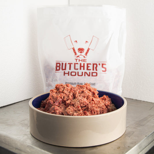 Beef & Turkey Blend - Raw PMR 80/10/10 Dog Food - 30 LB Case