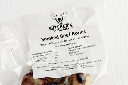 Smoked Beef Bones – 1lb Bag
