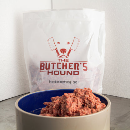 Big Beef Box with a Side o' Bone - Raw PMR Dog Food - 30lb