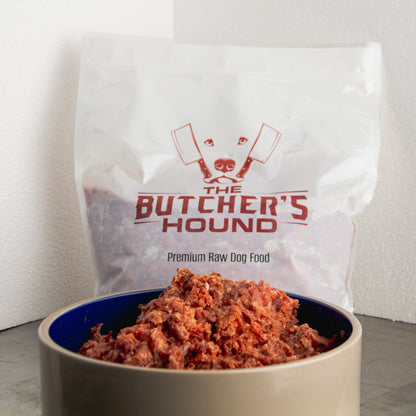 Beef, Turkey, Pork, Chicken Mix | Raw PMR 80/10/10 Dog Food - 30 LB