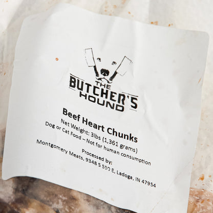 Beef Heart Chunks - 3lb