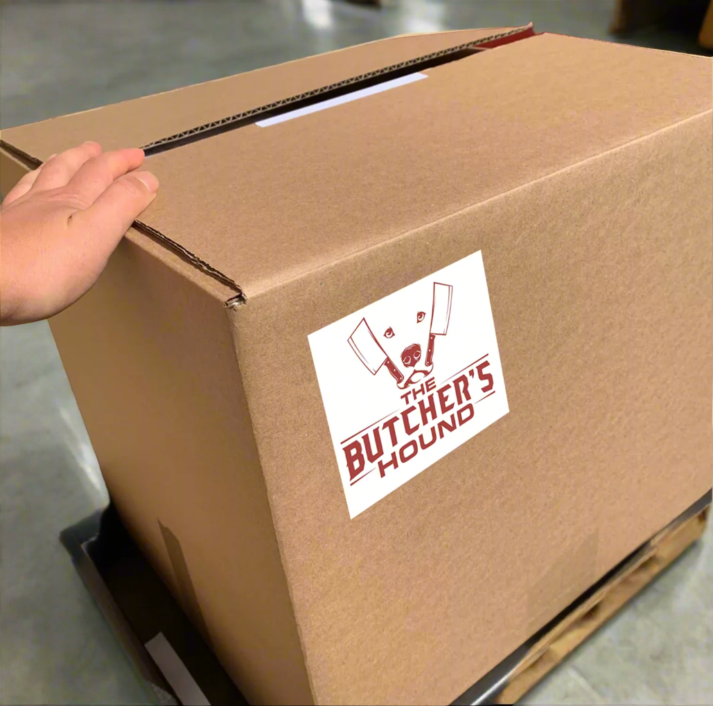 Beef & Turkey Blend - Raw PMR 80/10/10 Dog Food - 30 LB Case - The Butchers Hound by Montgomery Meats