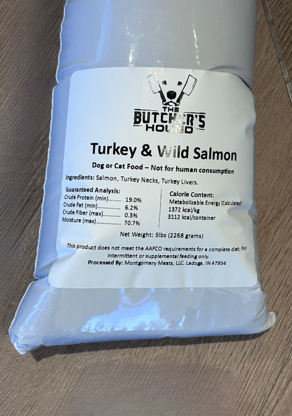 Turkey & Wild Salmon Blend - 5lb